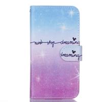 iPhone Xs / X Lommebok Etui - Never stop dreaming