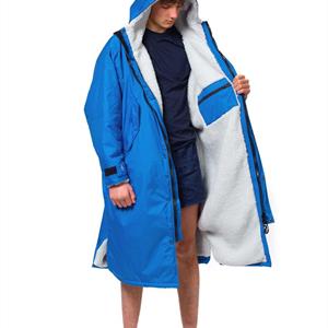 Change Robe (grey w/red lining) small