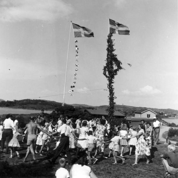 24/6 1960 Midsommar. Fotograf: Erik Karlsson.
