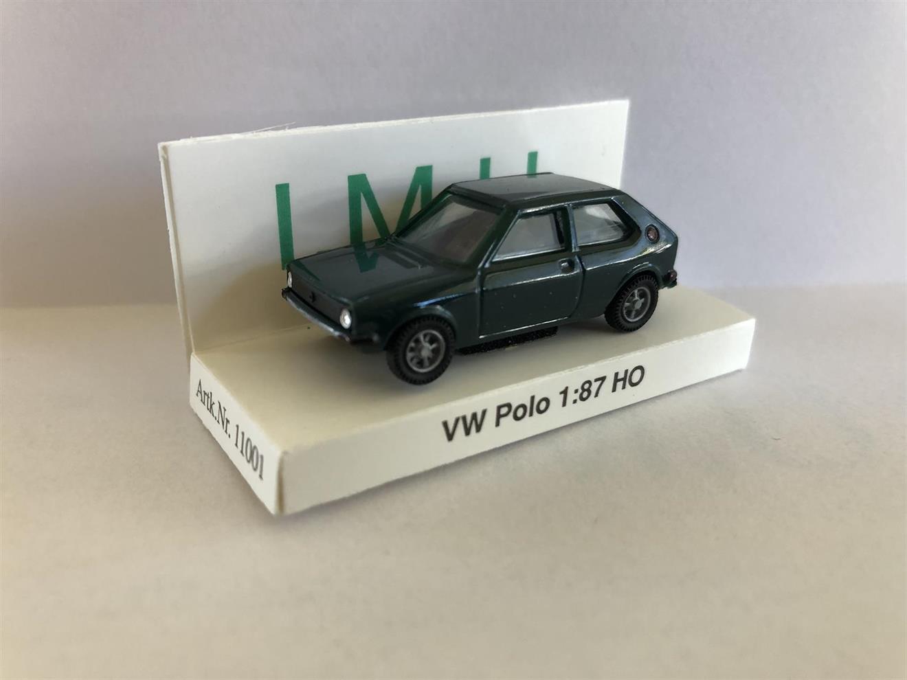 VW Polo - mørk grønn