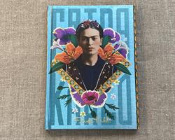 Anteckningsbok "Frida Kahlo" blå