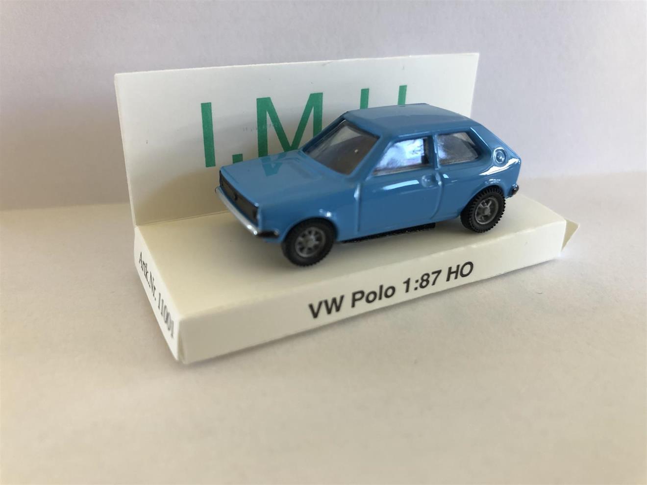 VW Polo - blå