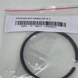 (M013) Piston ring GS10 chromed (Set of 2)