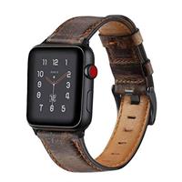 Apple Watch Lether Strap 42/44/45mm - Brun