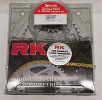 RK KJEDE & DREV- KIT KIT KAWASAKI Ninja ZX6R 95-97