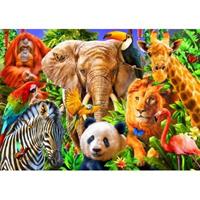 Puslespill Animals for kids, 500 brikker