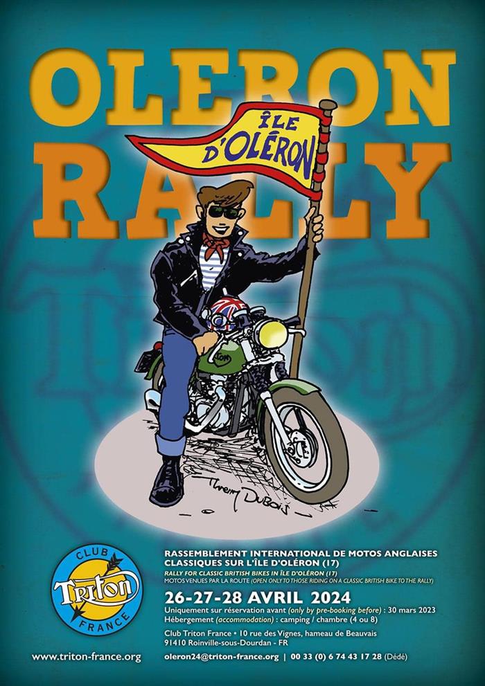 Oleron Rally 2024 - Club Triton France - 26-28 april
