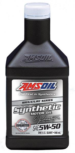 Amsoil AMRQT-EA - Signature Series 5W-50 Synthetic Motor Oil (1 quart)