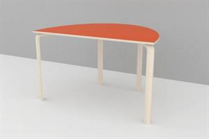 Mia Bord 800x1200mm halvr m/lam H60cm klem