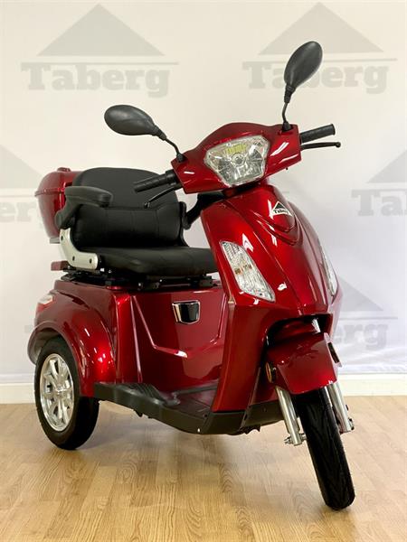 Taberg T408-1 promenadscooter röd 