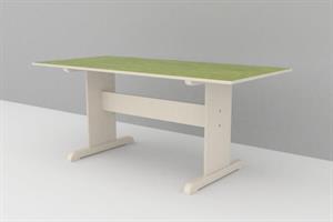 Milo Bord 80x170cm m/lino H60 grön