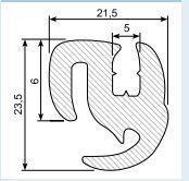 1-720 Z-list 5mm glas