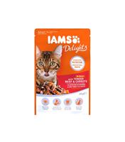 Iams pihvi-porkkana 85g