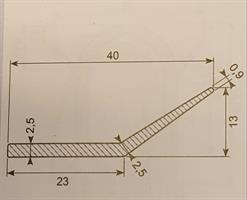 30.262S Solid Gummilist EPDM