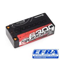 RUDDOG Racing 6300mAh 150C/75C 7.6V Short Stick Pa