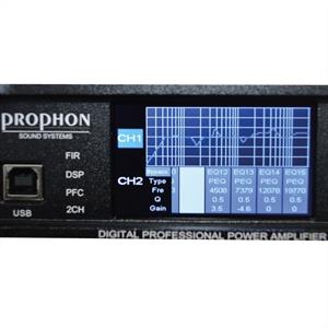 P60000DSP, Prophon DSP-Amplifier 4x2300W/4ohm.