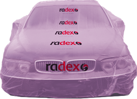 Radex Dekkeplast Fiolett 4x150m NTO!!!