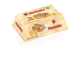 Honunsminitårta  MARLENKA® med valnötter100g