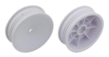 2WD Slim Front Wheels, 2.2", 12mm hex, white