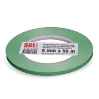 Soll Finelinetape 6mm Grønn NTO!!!