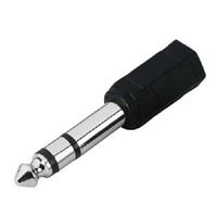 Adapter 3.5 mm stereo Jack female to 6.3 mm stereo Jack.