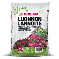 Biolan luonnonlannoite 25L