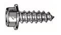 Plåtskruv sexkantskalle med fläns 5/16x1-1/2"
