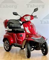 Taberg T408-1-4 promenadscooter röd 