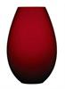 Cocoon Vase, rød, 17 cm