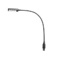 Gooseneck Lamp, USB connector, 4 COB LEDs.