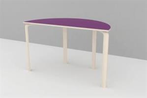 Mia Bord 600x1200mm halvr m/lam H70cm lila