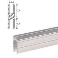 Aluminium locklist 7mm.