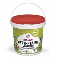 Biolan Yrtti- ja taimilannoite 1L