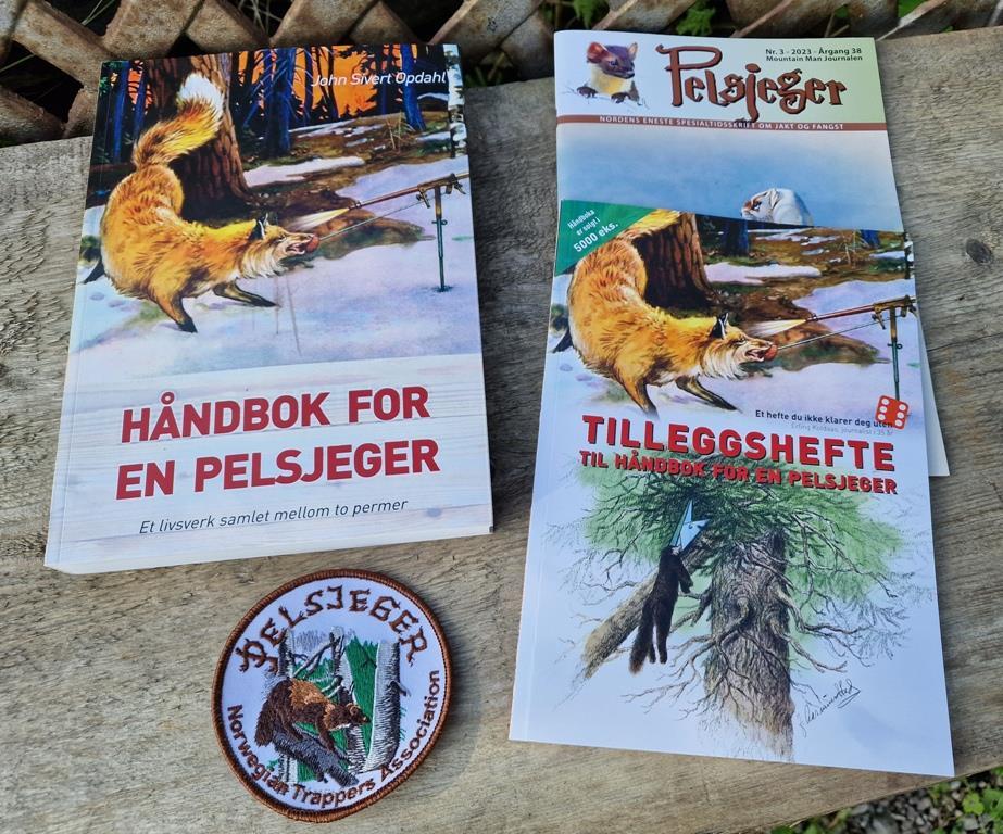 Håndbok for en Pelsjeger + tilleggshefte + Pelsjegermerke