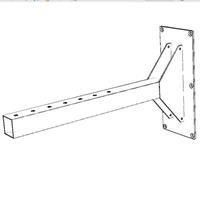 Väggfäste för högtalare 600 mm. lång arm.
