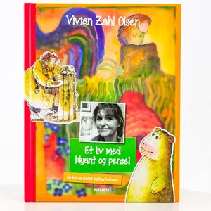 "Et liv med blyant og pensel" av Vivian Zahl Olsen