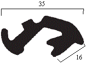 1-92211 Roofrail list 