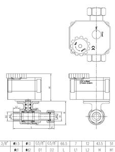 FlowStop Light 3/8" DN10