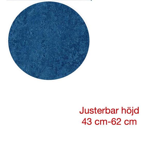 Mariabel  Ø 110 H42-60cm blå