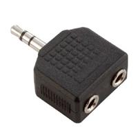 Y-Adapter 2 x stereo Jack 3,5 mm female to stereo Jack 3,5 m