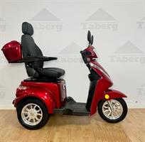 Taberg T408-2 promenadscooter röd litiumbatteri