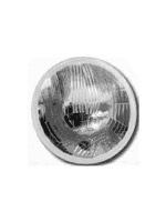 Sealbeam lampa 12volt 5,5tum LOW BEAM