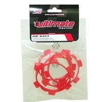 ULTIMATE RACING 1/10 TIRE MOUNTING BANDS (4PCS)