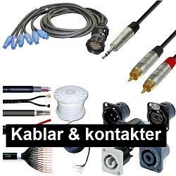 Kablar och kontakter