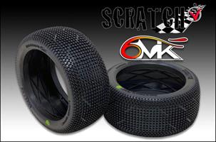 SCRATCH Tyres in GREEN compound (1 pair of tyres o