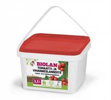 Biolan Tomaatti- ja vihanneslannoite 3,5L