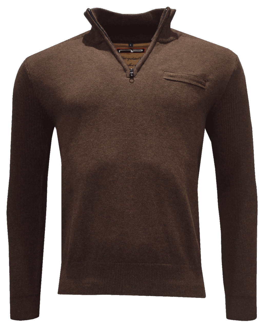 Half-zip 1750 D.brown 