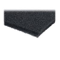 Acoustic foam, black 2000x1500x10mm.