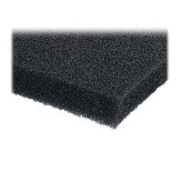 Acoustic foam, black 2000x1500x15mm.