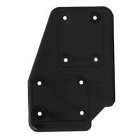 Castor Plate polyam black left.